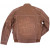 Geaca moto de piele Rusty Pistons RPJAM29 Rickman London Café, Maro thumb