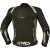 Geaca moto de piele XRC HADERG, Negru/Alb thumb