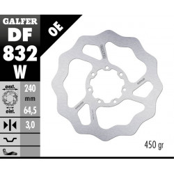 Disc frana fata Galfer DISC WAVE FIXED 240x3mm DF832W