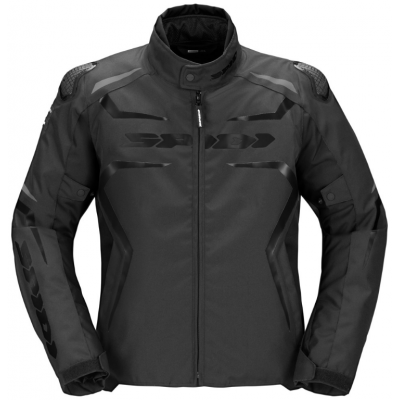 Geaca moto din textil Spidi race-evo H2out, Negru