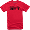 Tricou moto Alpinestars Moto X, Rosu Tricou moto Alpinestars Moto X, Rosu