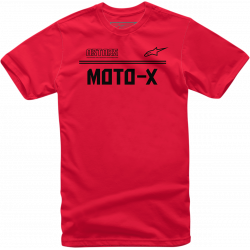 Tricou moto Alpinestars Moto X, Rosu