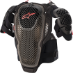 Armura de protectie Alpinestars a-6, Negru/Rosu thumb