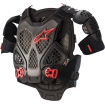 Armura de protectie Alpinestars a-6, Negru/Rosu thumb