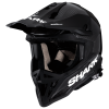 Casca motocross Shark varial rs flair, Negru/Alb