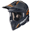 Casca motocross Shark varial rs flair, Negru/Portocaliu thumb
