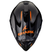 Casca motocross Shark varial rs flair, Negru/Portocaliu thumb