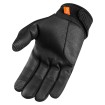 Manusi moto din textil Icon Anthem 2, Negru thumb