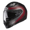 Casca HJC i70 surf, Negru/Rosu thumb