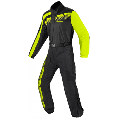 Combinezon de ploaie Spidi touring rain, Negru/Galben fluo