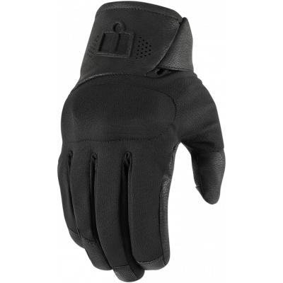 Manusi moto Icon Tarmac2, Negru