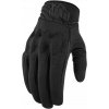Manusi moto din textil Icon Anthem 2, Negru