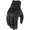 Manusi moto Icon 1000 nightbreed, Negru thumb
