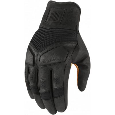 Manusi moto Icon 1000 nightbreed, Negru