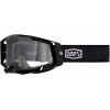Ochelari motocross 100% RACECRAFT 2 TOPO BLACK CLEAR