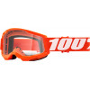 Ochelari motocross pentru copii 100% Strata2, Portocaliu