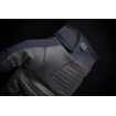 Manusi moto de piele stormhawk, Negru thumb