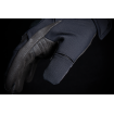 Manusi moto de piele stormhawk, Negru thumb