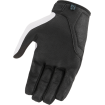 Manusi moto Icon hooligan ce, Alb/Negru thumb