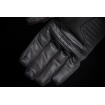 Manusi moto de piele stormhawk, Negru thumb