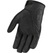 Manusi moto de piele Icon pdx3, Negru Manusi moto de piele Icon pdx3, Negru thumb