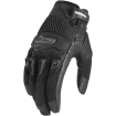 Manusi moto pentru femei Icon twenty-niner, Negru Manusi moto pentru femei Icon twenty-niner, Negru thumb