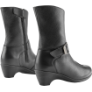 Cizme moto pentru femei Icon tuscadero, Negru thumb