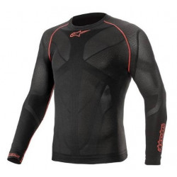 Lenjerie termica Alpinestars Ride tech V2 top long sleeve, Negru Lenjerie termica Alpinestars Ride tech V2 top long sleeve, Negru