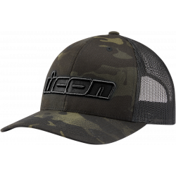 Sapca Icon mc punch camo, Negru