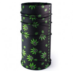 Esarfa multifunctionala Bars 088, Negru/Verde Esarfa multifunctionala Bars 088, Negru/Verde