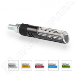 Semnalizare moto LED BARRACUDA IDEA B-LUX, Negru Semnalizare moto LED BARRACUDA IDEA B-LUX, Negru