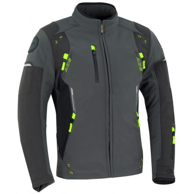 Geaca Softshell moto Bering diskor, Negru