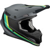 Casca motocross Thor sector runner, Gri/Verde