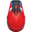 Casca motocross Thor sector runner, Rosu/Albastru thumb