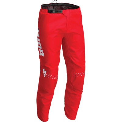 Pantaloni  motocross Thor sector minimal, Rosu