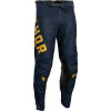 Pantaloni motocross Thor pulse vapor, Albastru/Galben