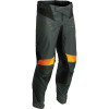 Pantaloni motocross Thor pulse react, Negru/Portocaliu