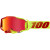 Ochelari motocross 100% armega solaris hiper, Rosu/Galben fluo thumb