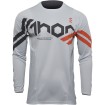 Bluza motocross Thor pulse cube light, Gri/Portocaliu Bluza motocross Thor pulse cube light, Gri/Portocaliu thumb