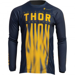 Bluza motocross Thor pulse vapor, Albastru/Galben Bluza motocross Thor pulse vapor, Albastru/Galben