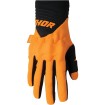 Manusi motocross Thor rebound, Portocaliu/Negru thumb