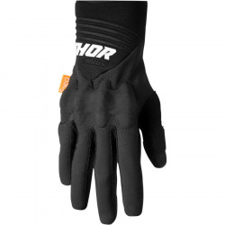Manusi motocross Thor rebound, Negru/Alb