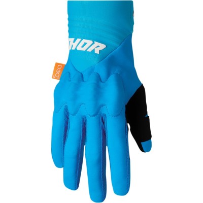 Manusi motocross Thor rebound, Albastru/Negru