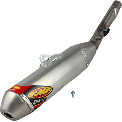 Toba esapament FMF Q4 Hex Slip-On Muffler for Offroad Toba esapament FMF Q4 Hex Slip-On Muffler for Offroad
