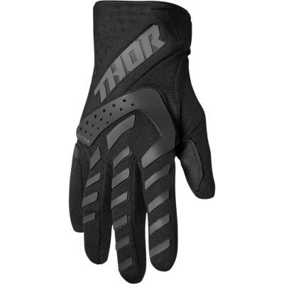 Manusi motocross Thor spectrum, Negru