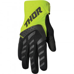 Manusi motocross Thor spectrum, Negru/Galben fluo Manusi motocross Thor spectrum, Negru/Galben fluo