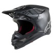 Casca motocross Alpinestars sm10, Negru thumb