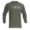 Bluza motocross Thor terrain 23', Gri/Verde thumb