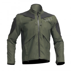 Geaca enduro Thor terrain 23', Verde/Gri