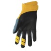 Manusi motocross Thor agile rival, Galben/Albastru thumb